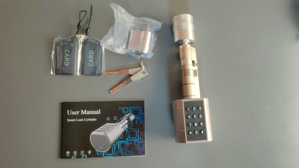 Zamek wkładka Smart Bluetooth aplikacja Tuya