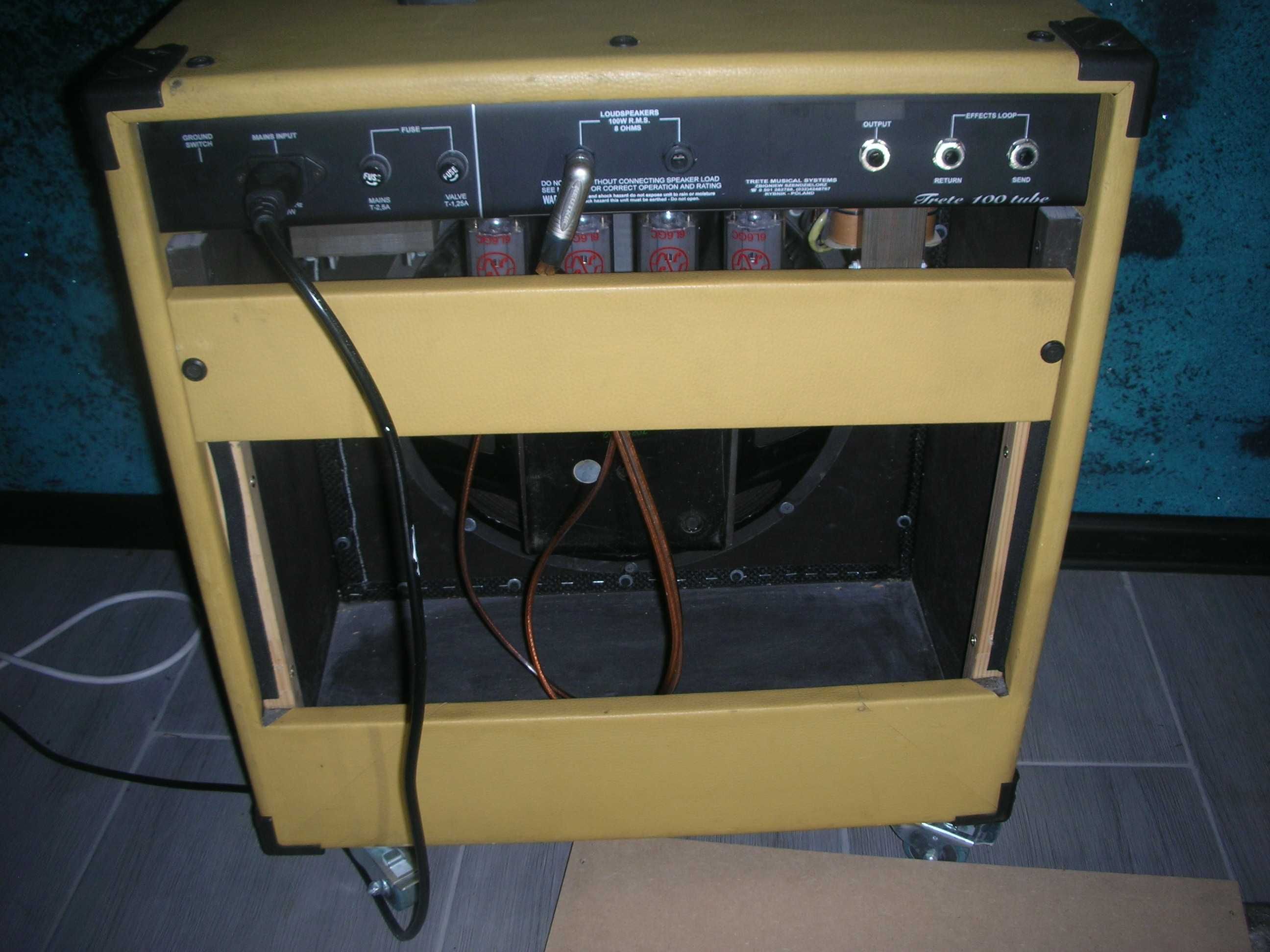 Wzmacniacz 100 watt lampowy Firmy Trete
