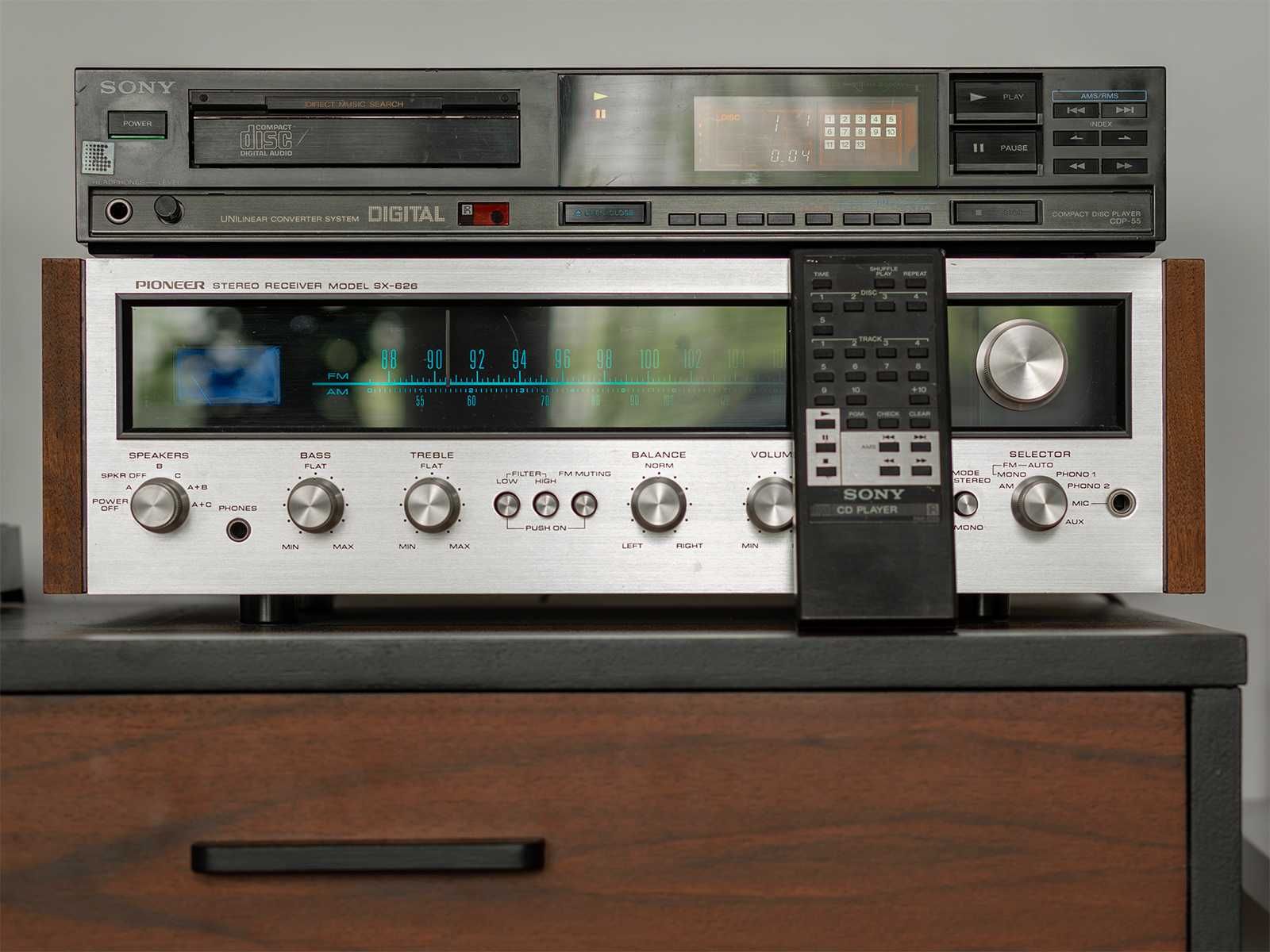 Sony CDP - 55 1 Seria unikat stan top + pilot 1986
