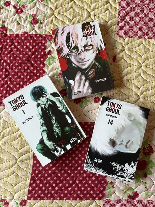 manga tokyo ghoul vol.1/7/14