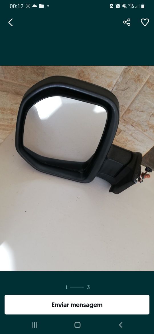Retrovisor Citroën berlingo