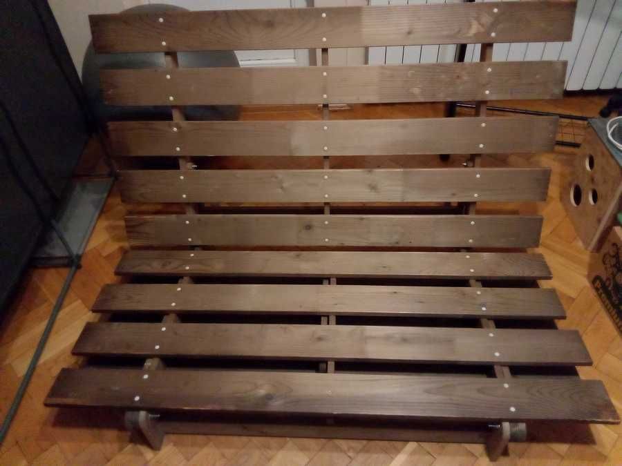 Oddam za darmo - sofa / łóżko / ławka z materacem