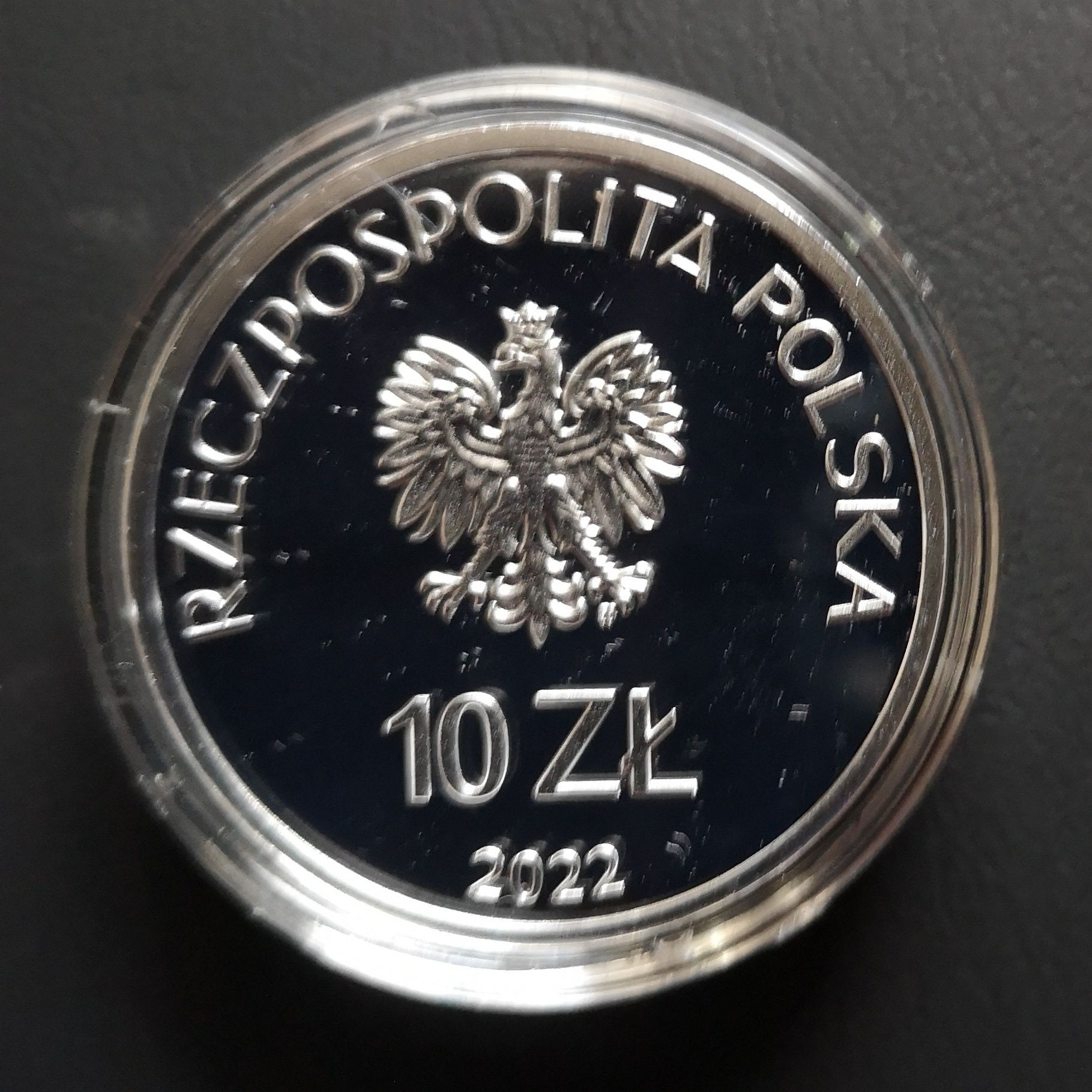 Moneta 10 zł 2022 r 200. rocznica urodzin Ignacego Łukasiewicza