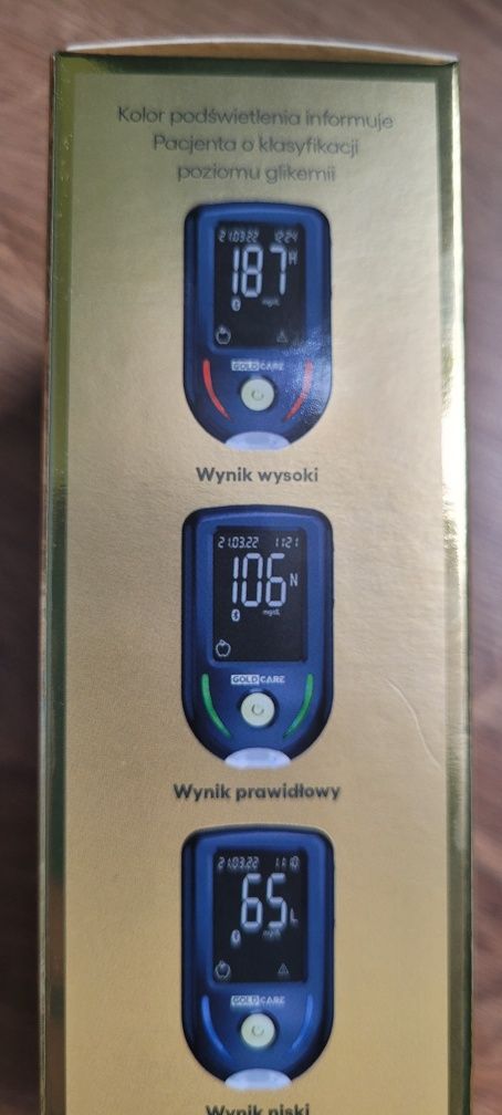 Glukometr DIAGNOSTIC GOLD CARE + 50 pasków gratis