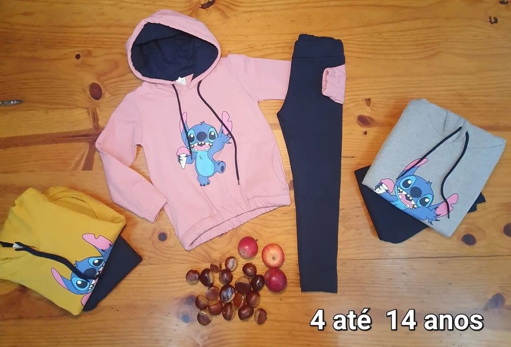Conjunto de menina estampado