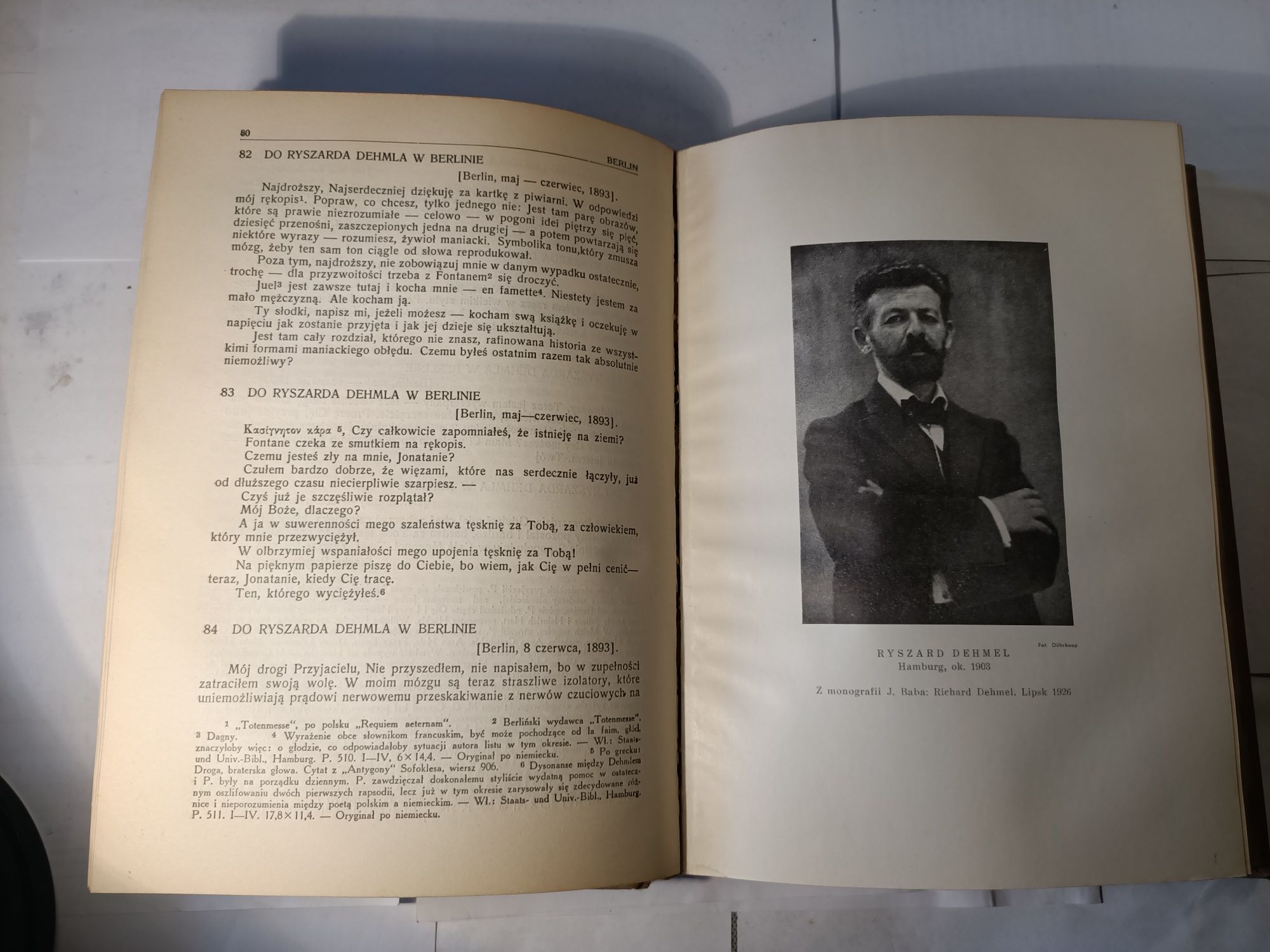 Stare wydanie "Listy" Stanisława Przybyszewskiego