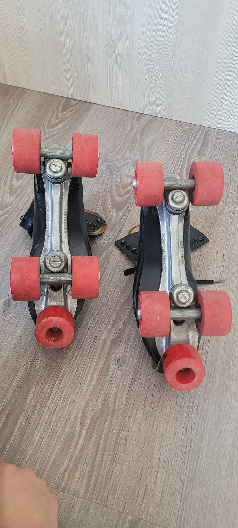 Patins vintage Dominion – 4 rodas - Made in Canada