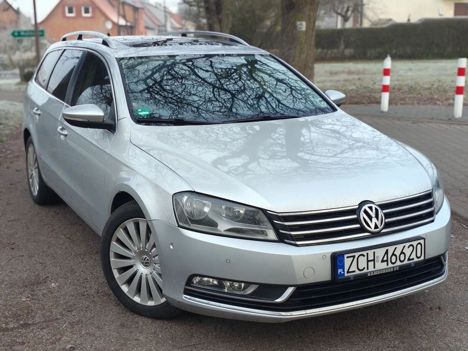 Volkswagen Passat B7 Panorama Sam parkuje grzana przednia szyba 1.8 kombi