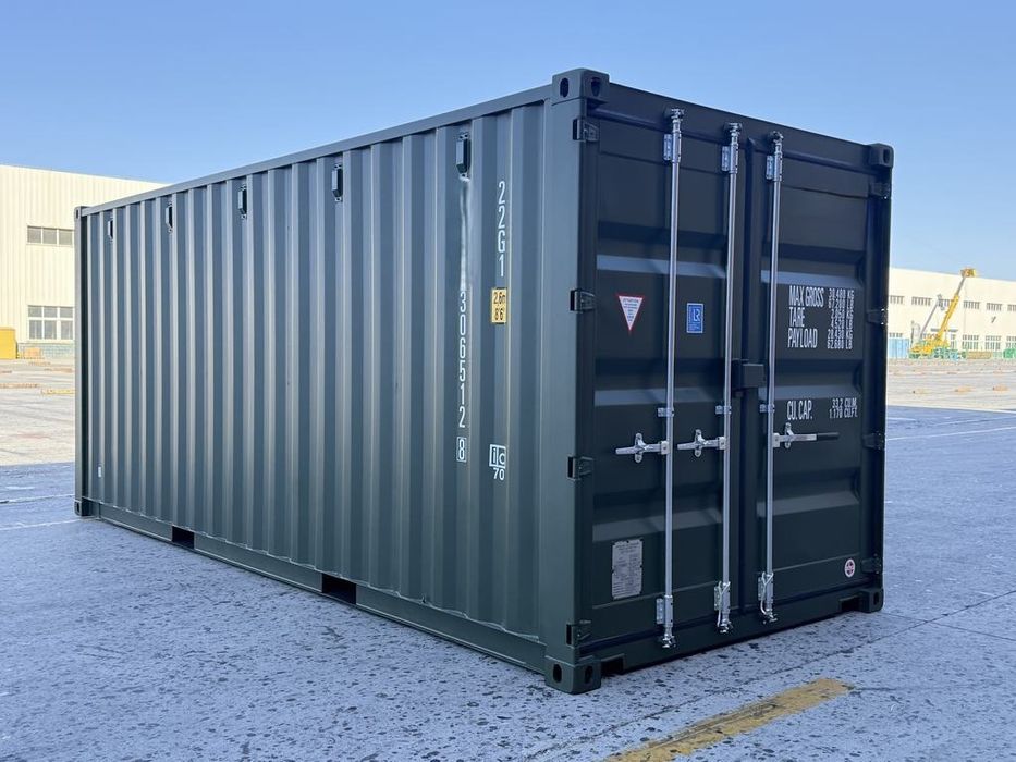 Kontener morski 20ft ral 6007 Gdańsk