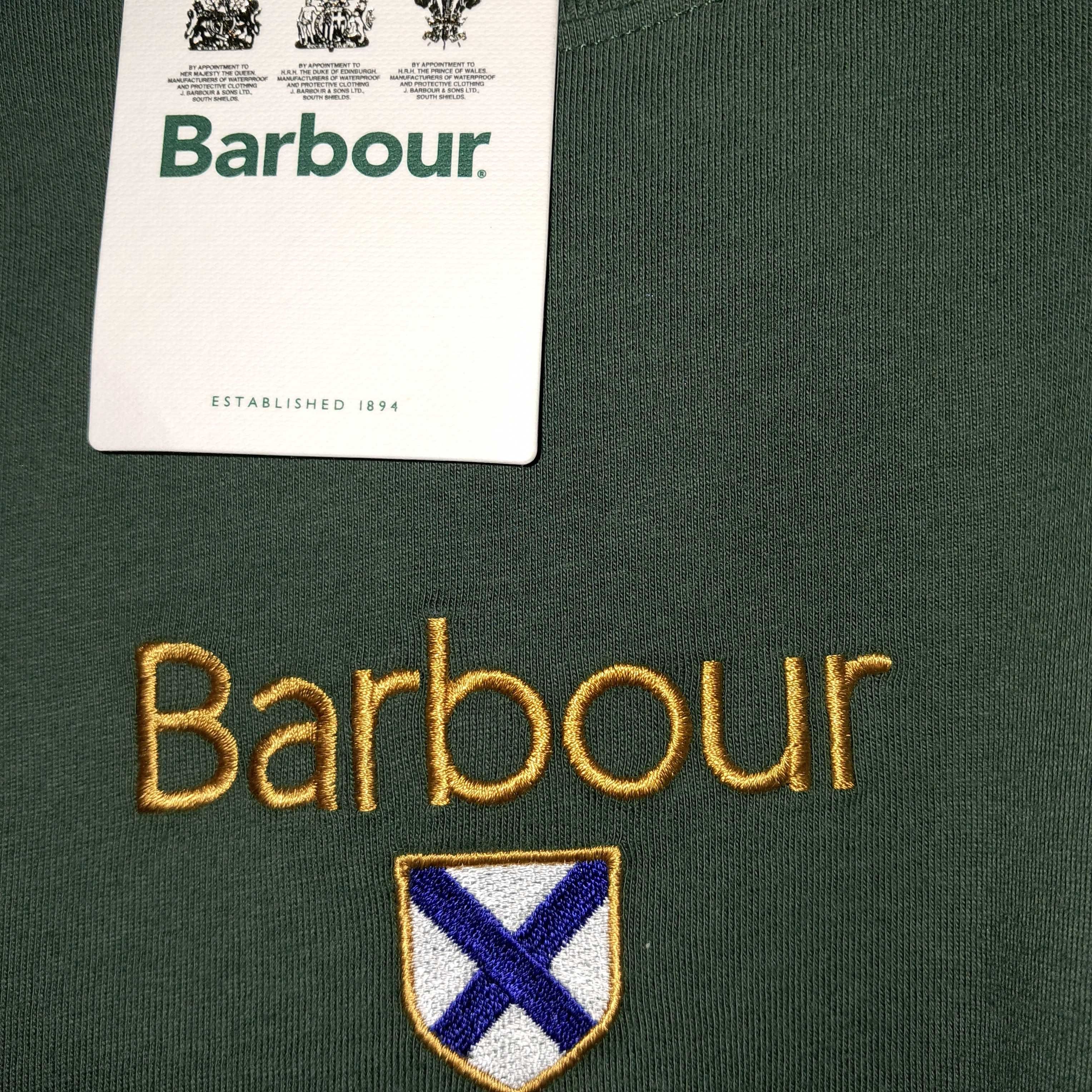 Nowa męska koszulka Barbour M