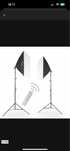 Zestaw 2x lampa softbox PILOT regulacja 2x statyw