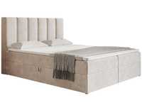 Łóżko kontynentalne BOX I 180 × 200  duży wybór tkanin