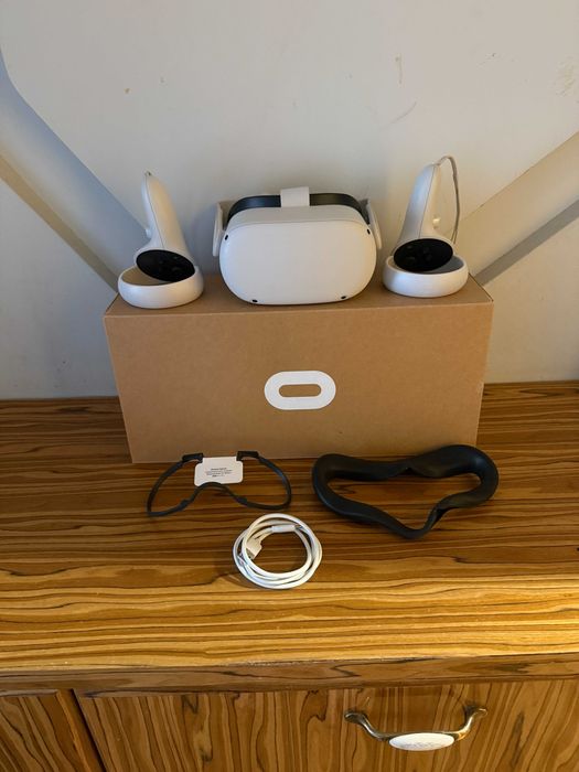 Gogle Meta oculus quest 2 II 128GB VR wirtualna rzeczywistość Zestaw