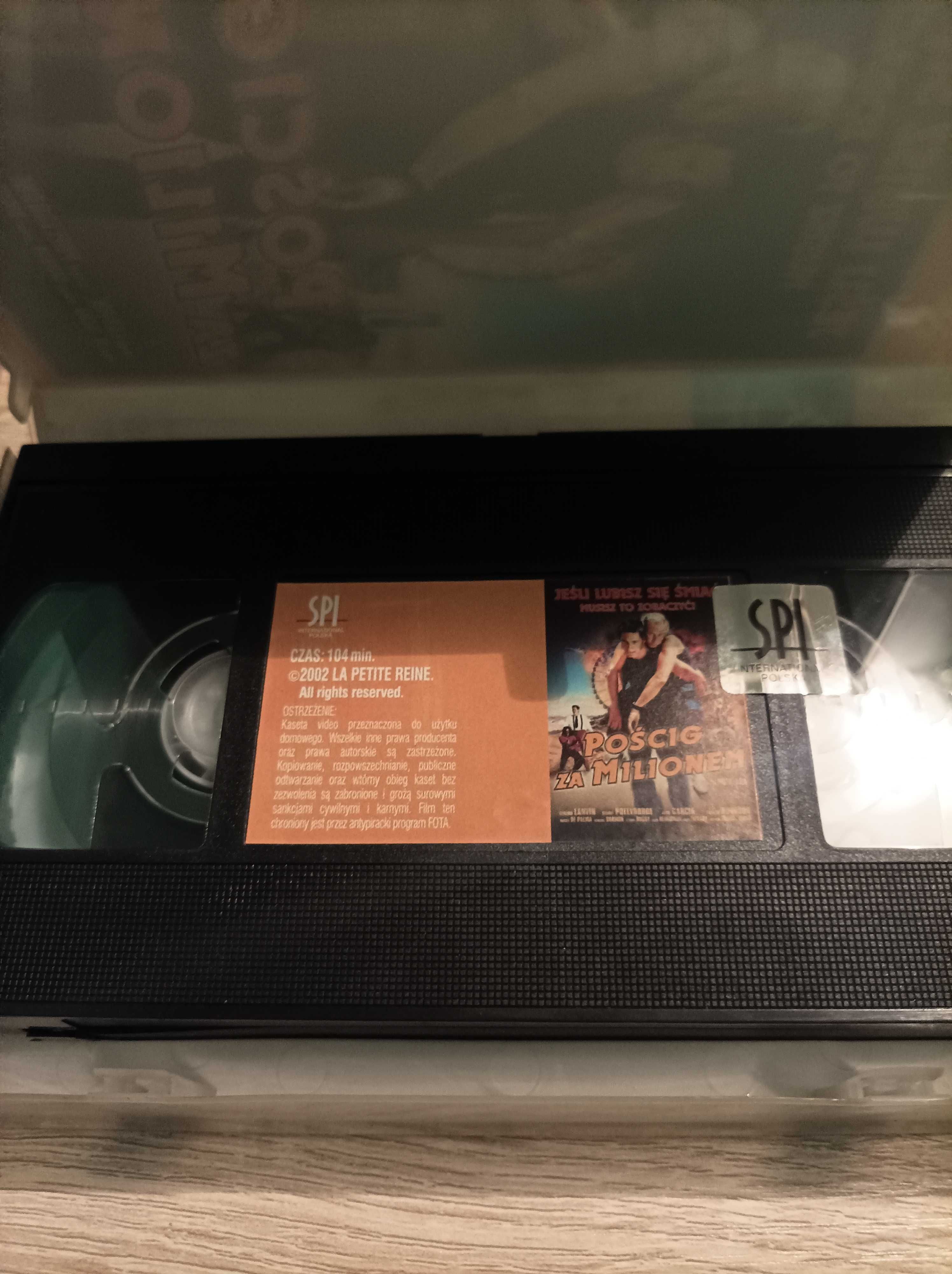 Kaseta VHS - Pościg za Milionem