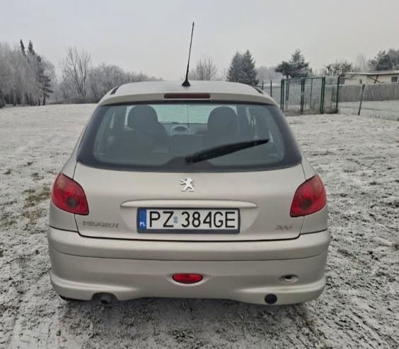 Samochód Peugeot 206 LPG