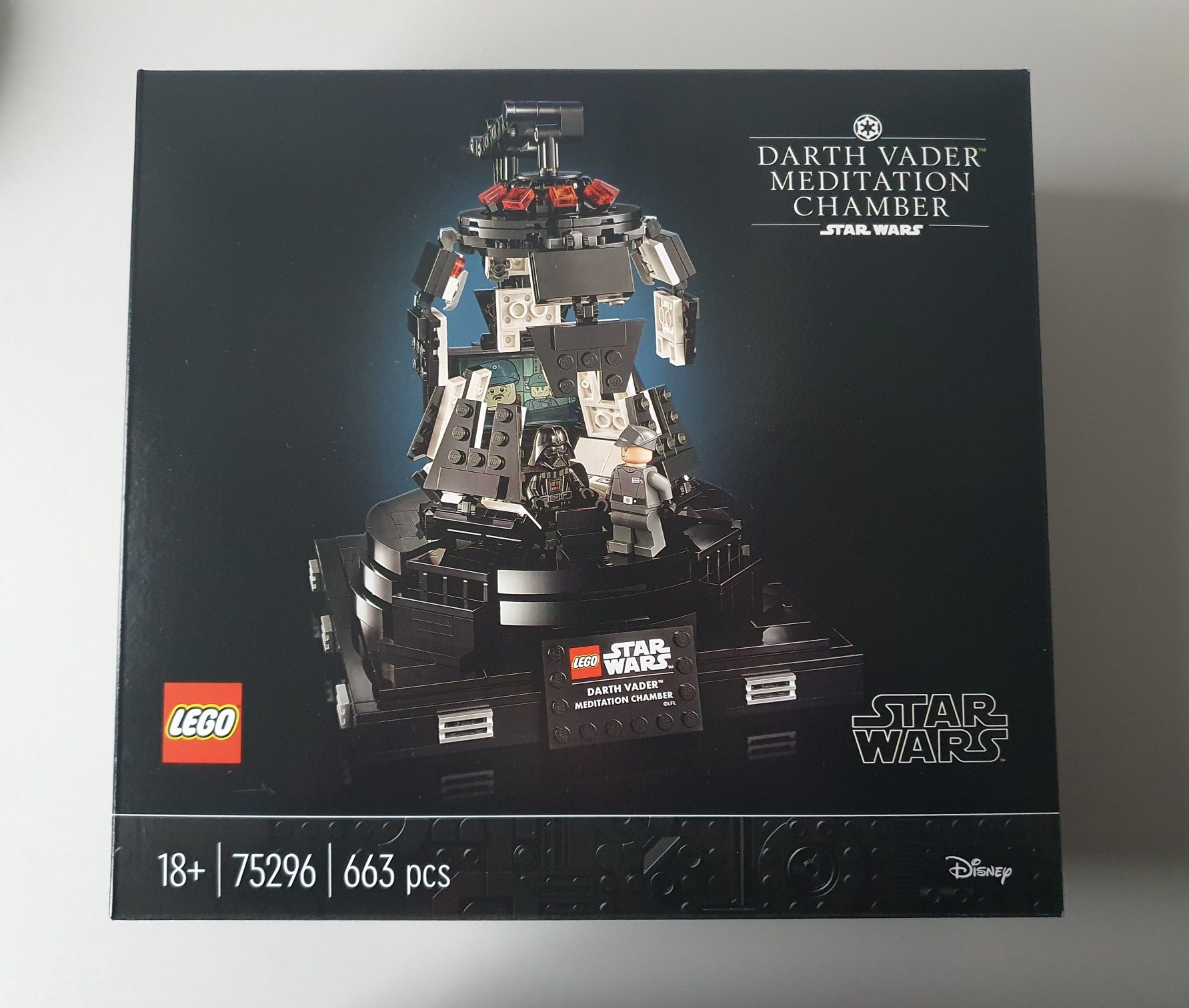 LEGO Star Wars 75296 Komnata Mrdytacyjna Vadera Darth Vader