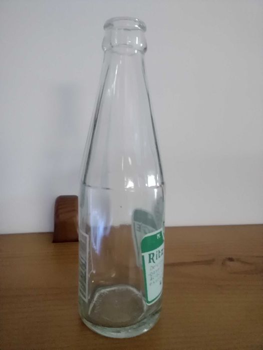 Garrafa Antiga Pirogravada Refrigerantes Quintas RITZ Orange - Lisboa