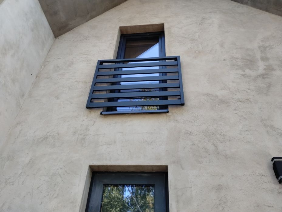 Balustrady balkonowe, barierki