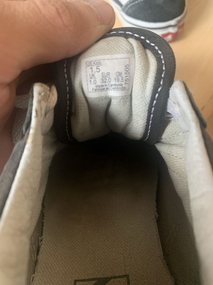Кроси vans 32 розмір