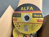 Tarcze do cięcia metalu 1mm 125mm alfa 17szt.