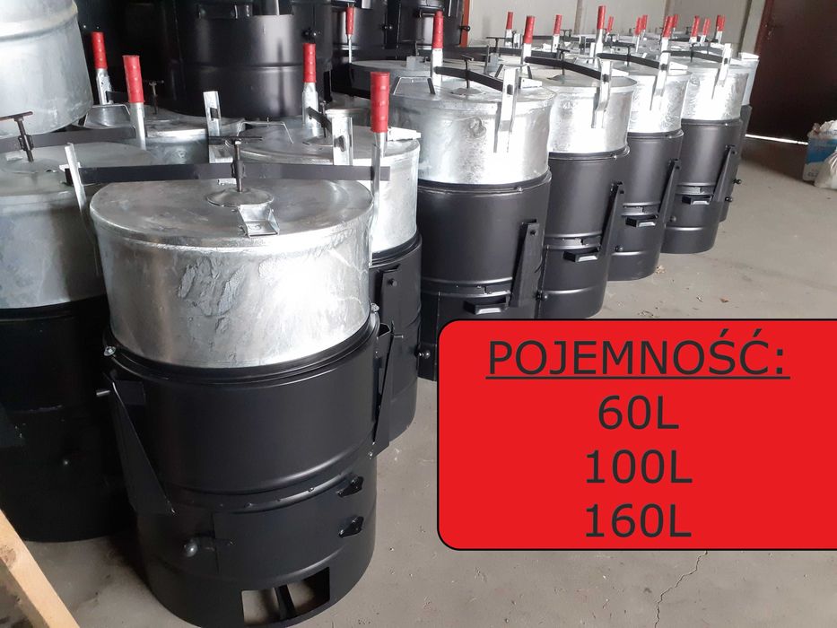 Parnik węglowy 100L ocynkowany // DOWSTAWA GRATIS //