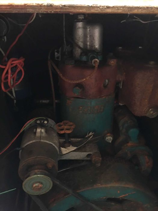 Jacht stalowy + naczepa