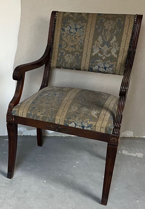 Stylowe Dębowe Krzesła  Komplet 2 sztuki  FOTELE