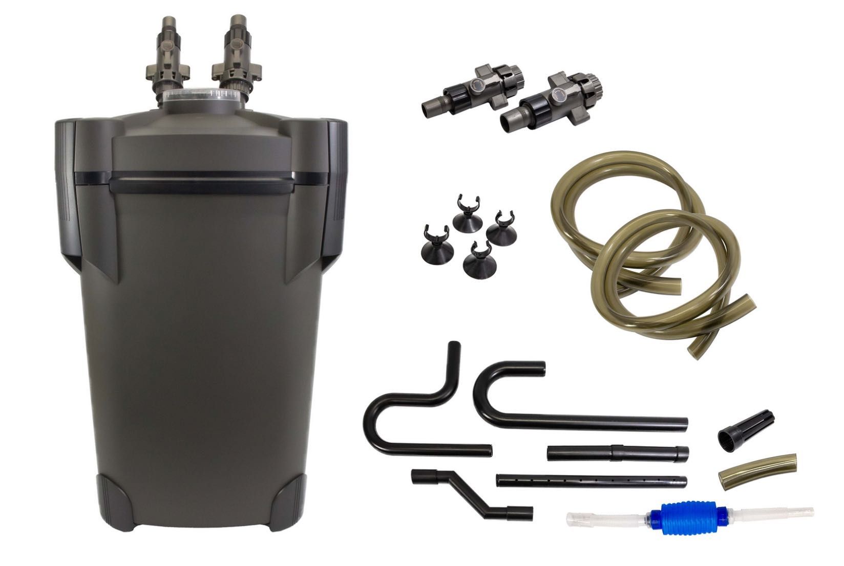 Filtr zewnętrzny - kubełkowy do akwarium 450L - 1400L, RESUN EF-2800U