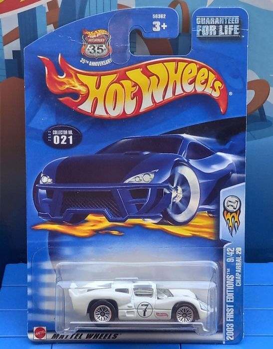 Chaparral 2D hot wheels