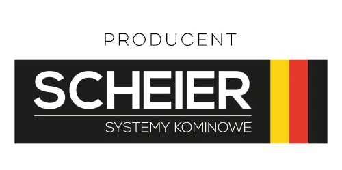Komin system ceramiczny Scheier Turbo 9m fi 100 KW2 36x54 gaz olej