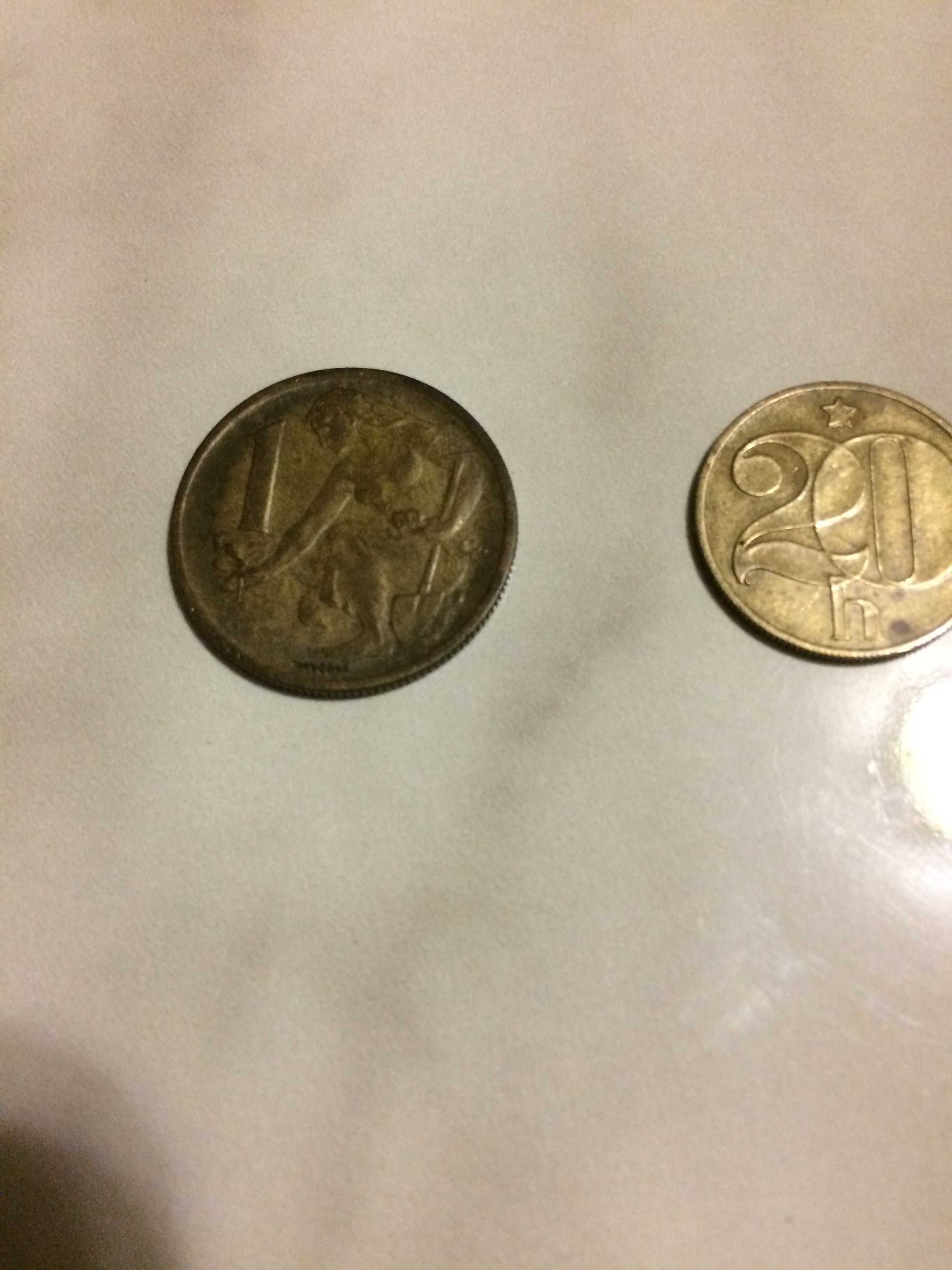 Старые монеты разных стран: