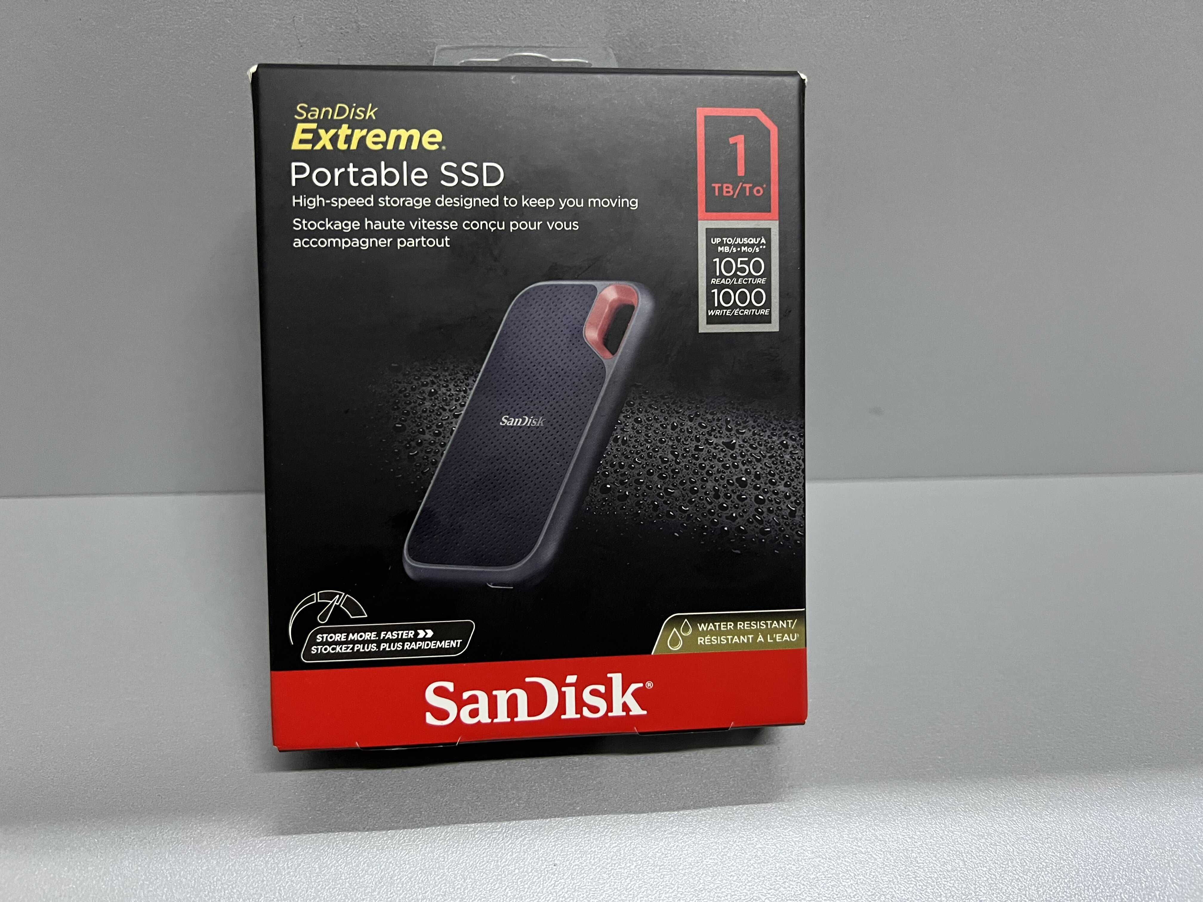 SanDisk Extreme Portable V2 1 TB (SDSSDE61-1T00-G30)SSD  НОВЫЙ!