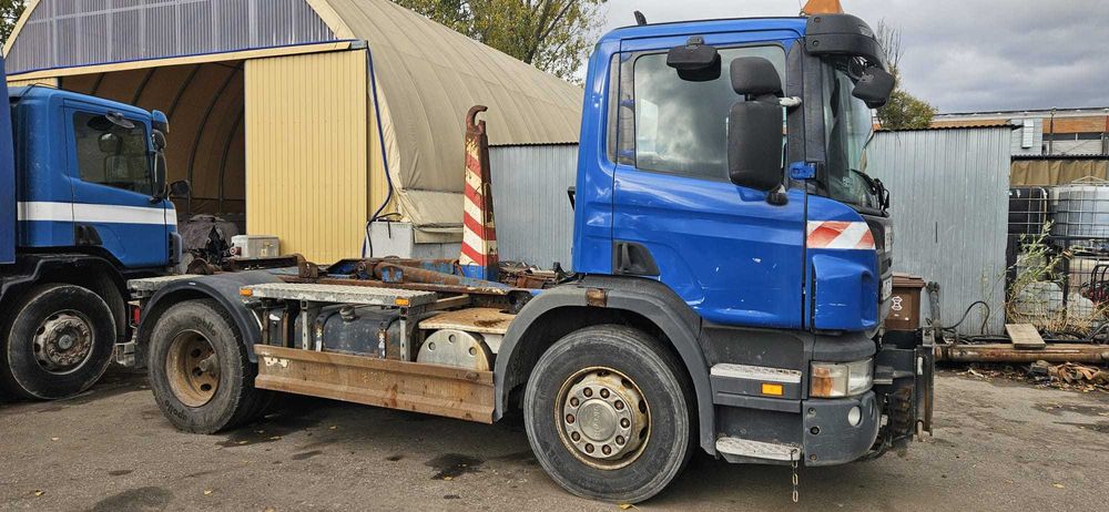 Samochód specjalny hakowiec Scania Skibicki KP7 KP-7 kontener KP14 KP4