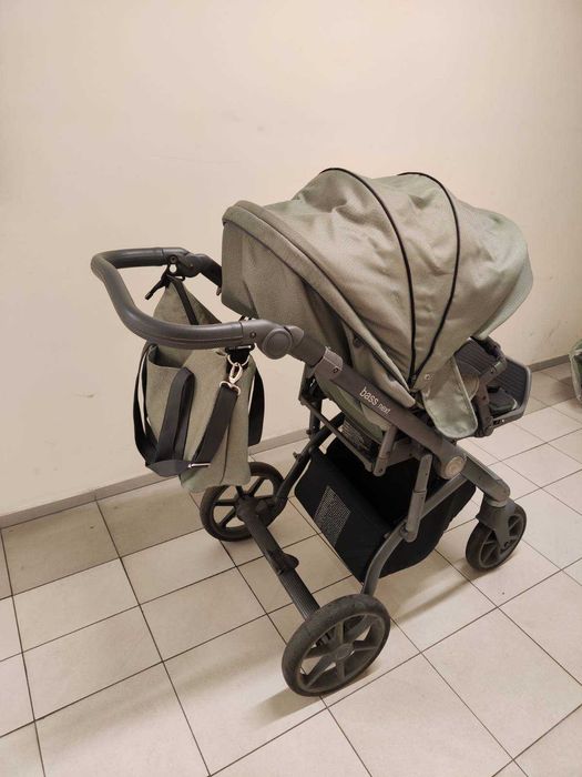 3 w 1 wózek Roan i fotelik Cybex zielony na gwarancji