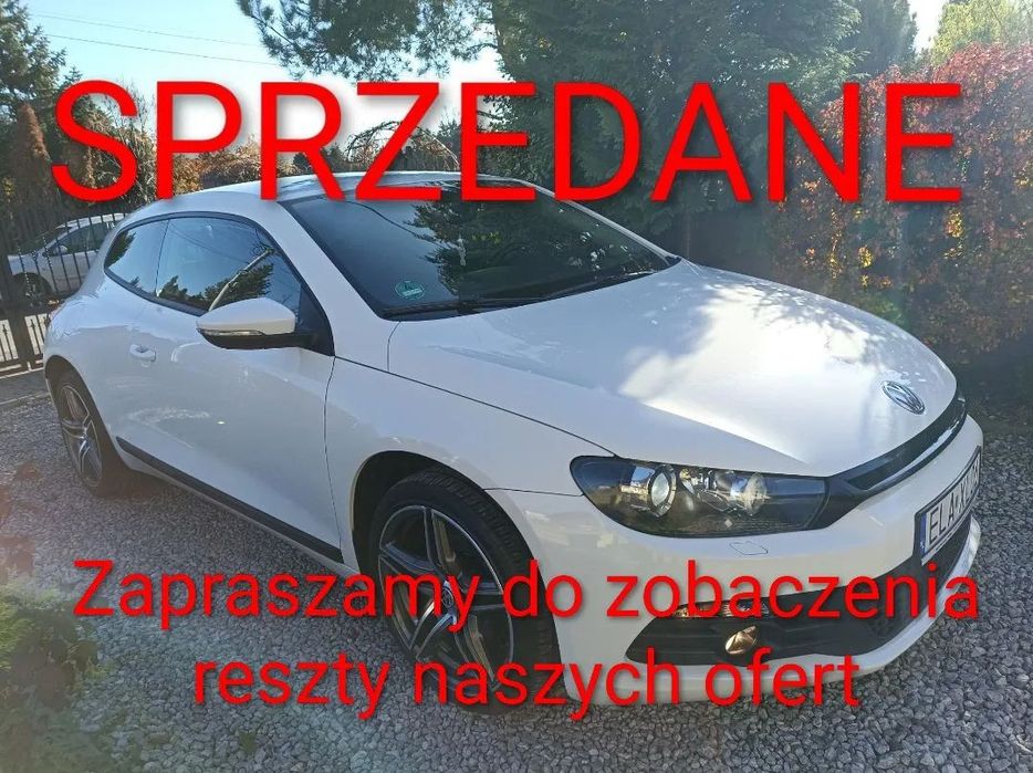 Volkswagen Scirocco Sprzedane! Zapraszam Do Zobaczenia Reszty