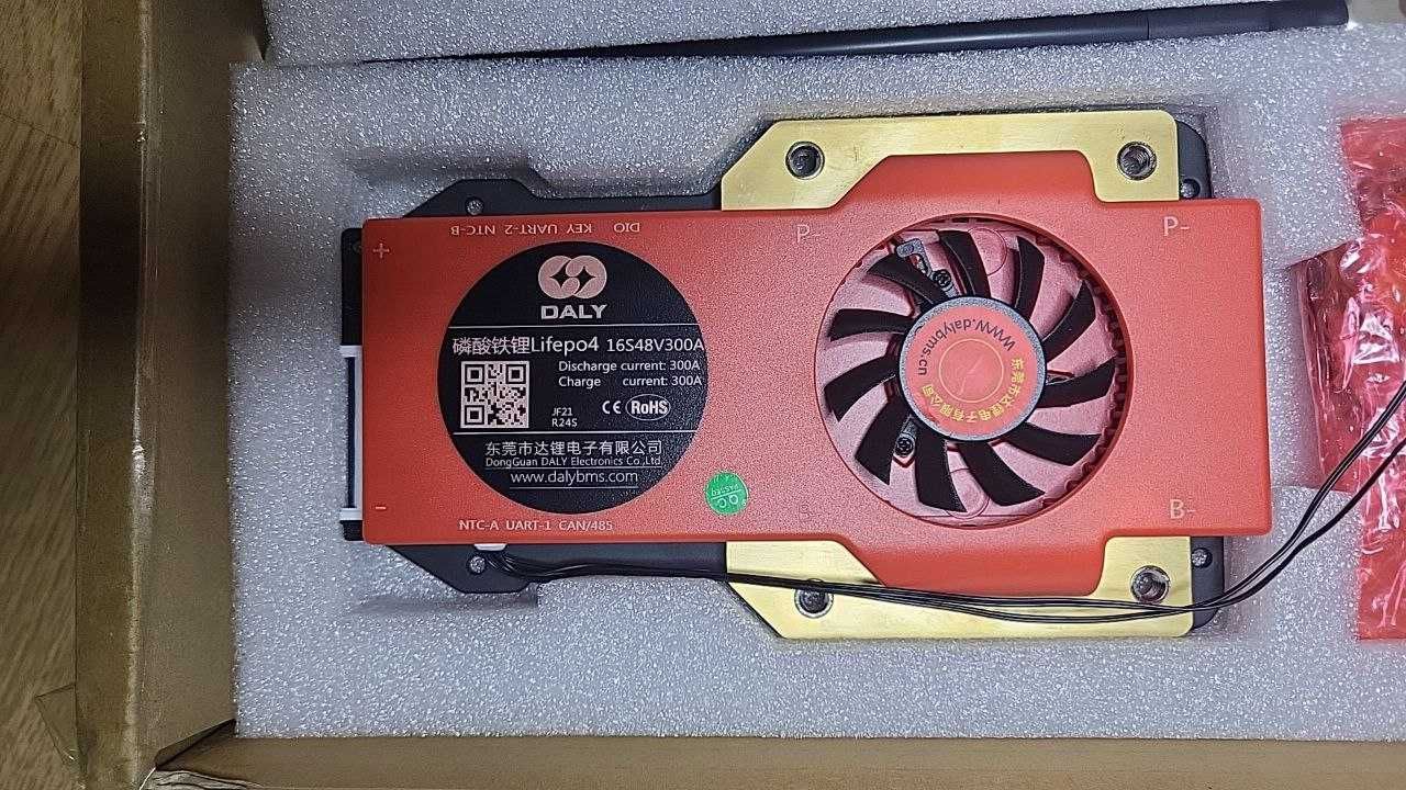 BMS Модуль "Daly Smart BMS" WIFI LiFePo4 16S 48V с CAN