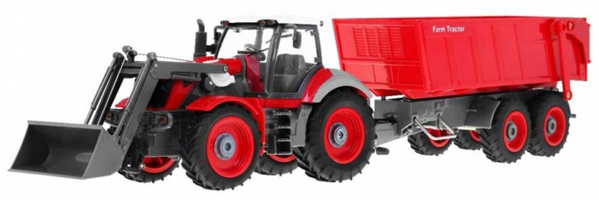 Traktor R/C 2 4GHz pojazd rolniczy 6+ZRC.QY8301BR