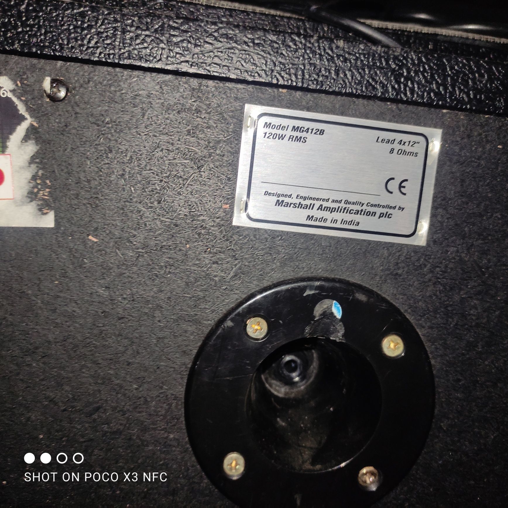 Гитарний комбо підсилювач Marshall mg412b и mg100