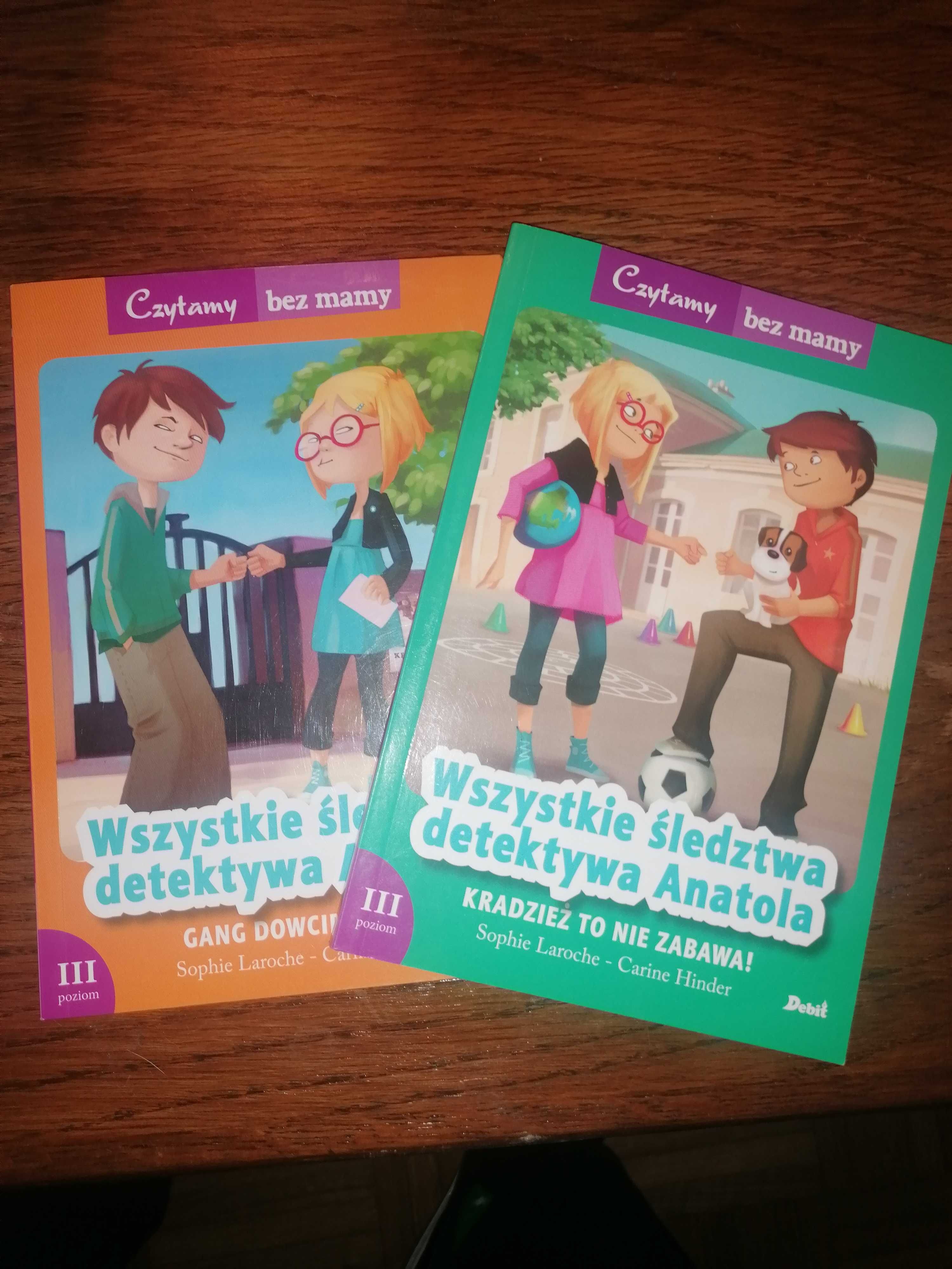 2 x Wszystkie śledztwa detektywa Anatola - Czytam bez mamy