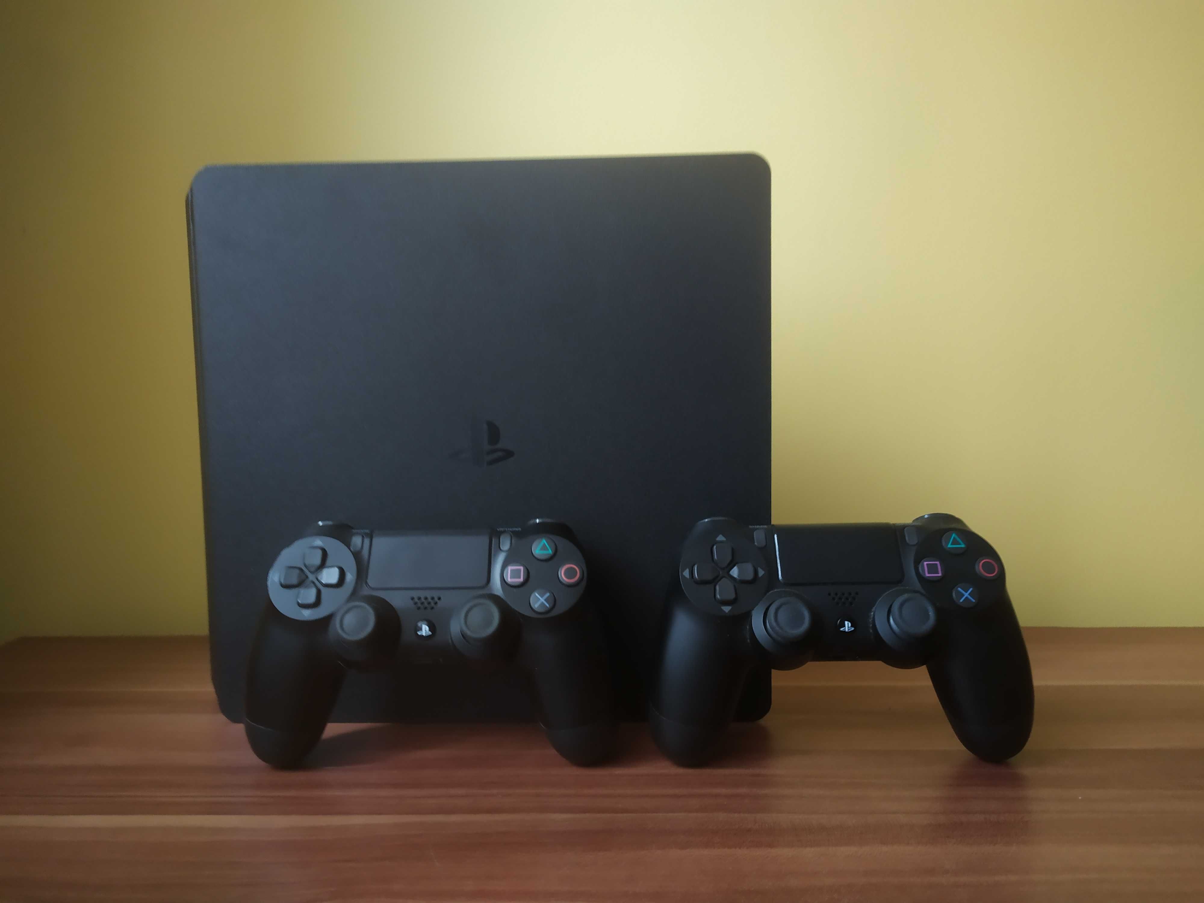 Playstation 4 SLIM 500 GB 2 PAD GWARANCJA Ps4 Konsola