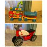 Vendo Brinquedos de Bebé (Comboio Andarilho Interativo e Motinha)
