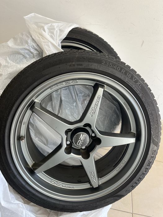 Jantes 18 OZ ChronoHT Titanium 5X114.3 8J