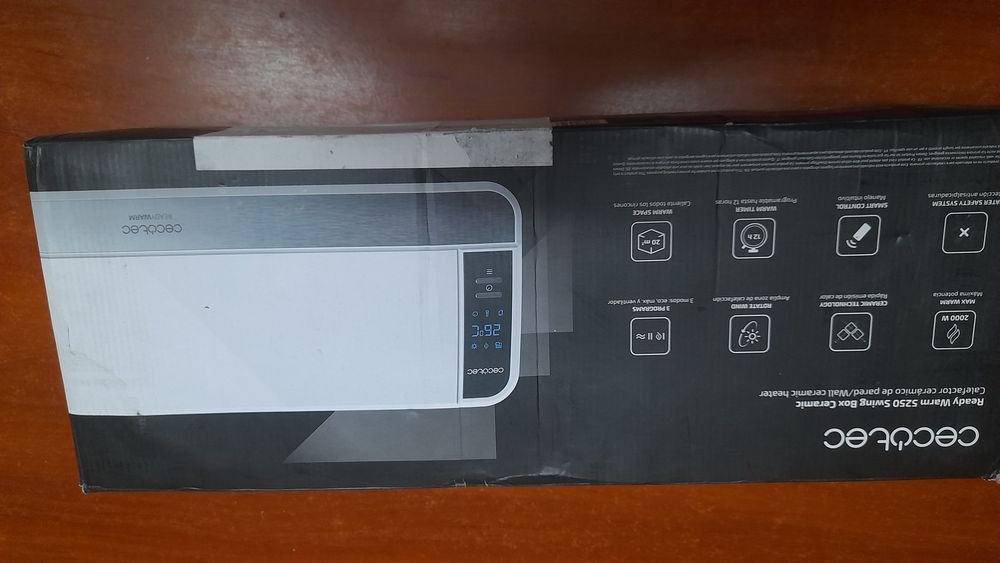 Керамический обогреватель с обдувом