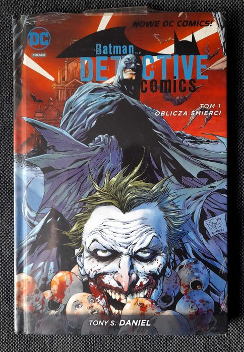 Batman Detective Comics tom 1 Oblicza Śmierci komiks nowy folia