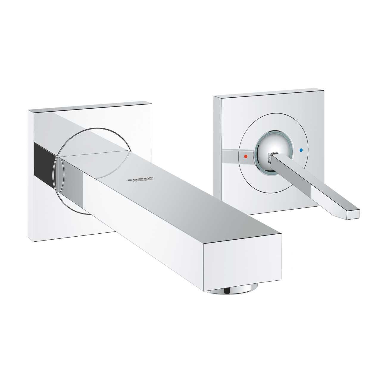 GROHE Eurocube Joy 2-otworowa bateria umywalkowa Rozmiar M