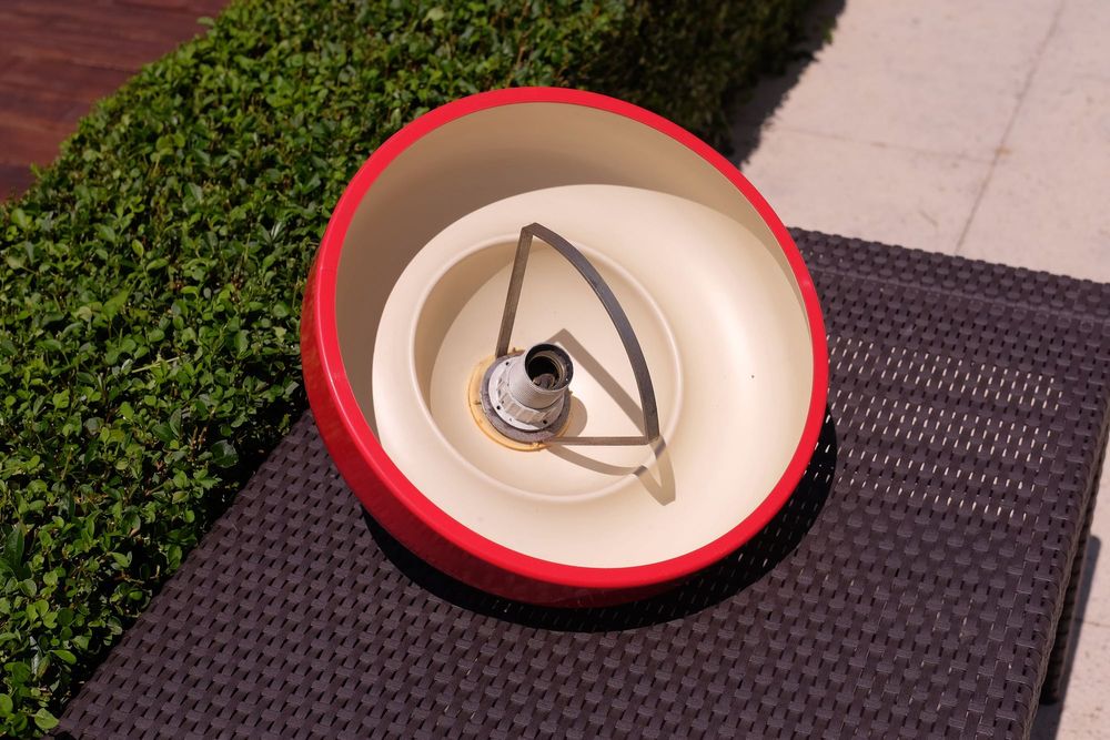 Candeeiro Vintage Vermelho