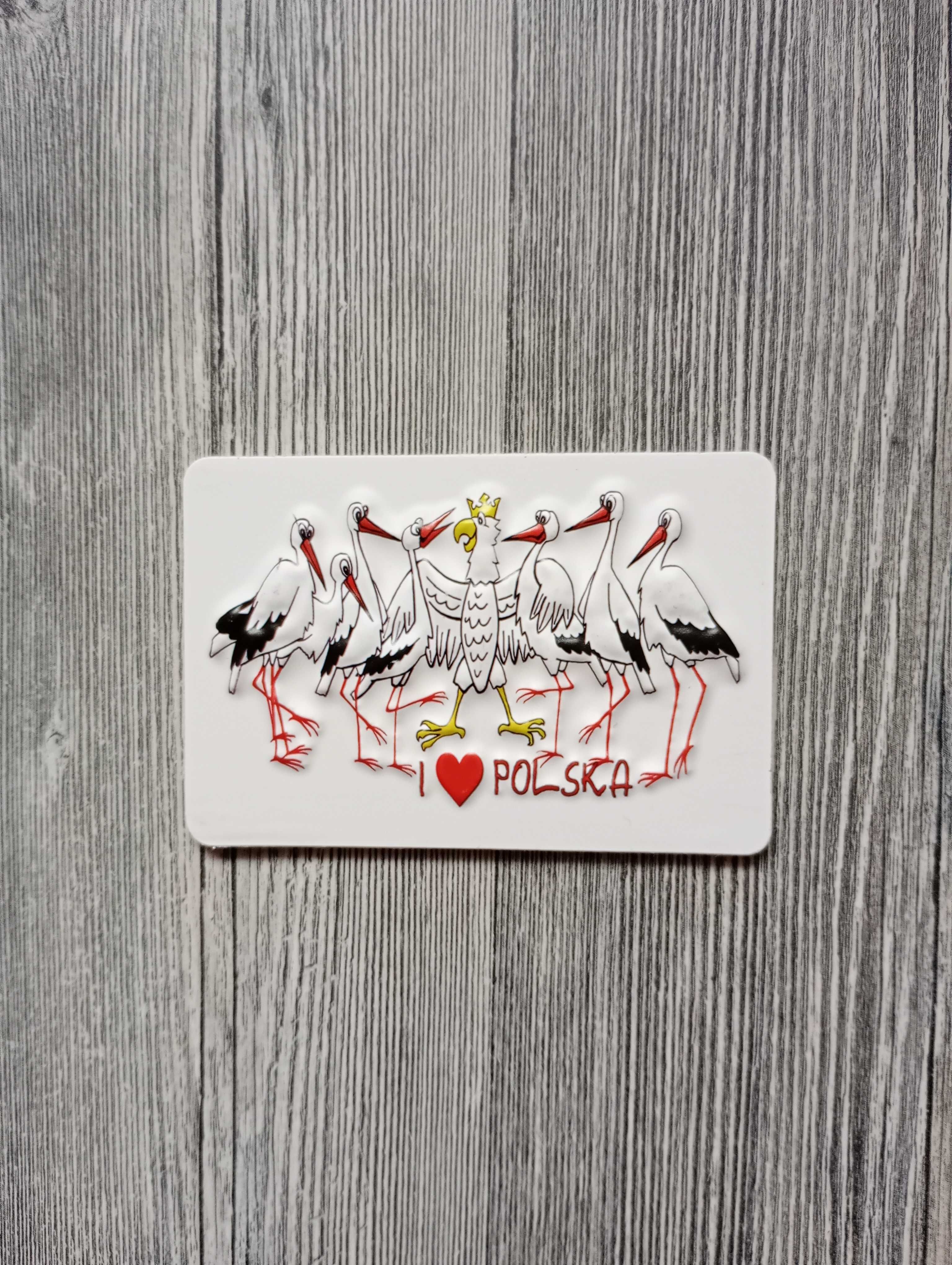 magnes Polska orzeł bocian