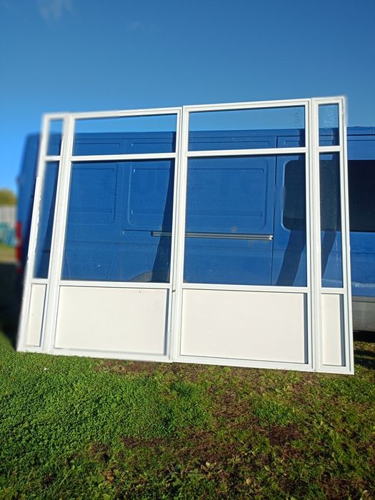 Drzwi aluminiowe używane z Niemiec super stan dostawa gratis cały Kraj