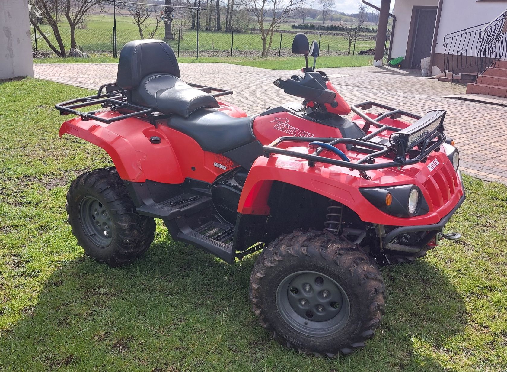 Quad Arctic Cat 650 Long 4x4 zarejestrowany