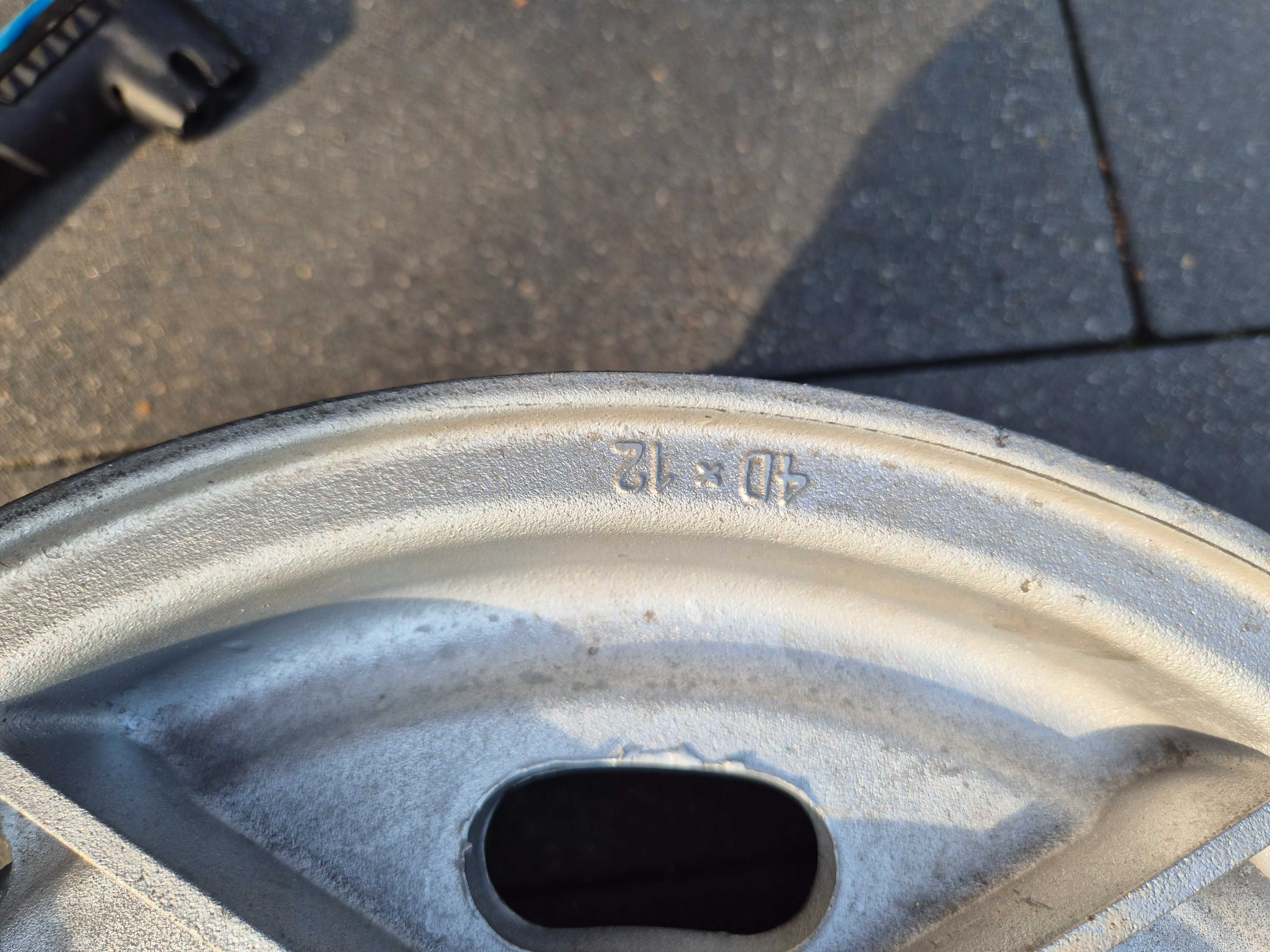 Felga Fiat 126P maluch fiat 500 4x12"